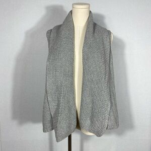 Gap Gray Women's Sweater Vest 100% Cotton size medium